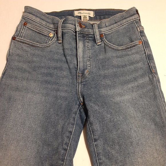 Madewell Women's Cali Demi-Boot Jeans NA033 Size 26P - Picture 1 of 8